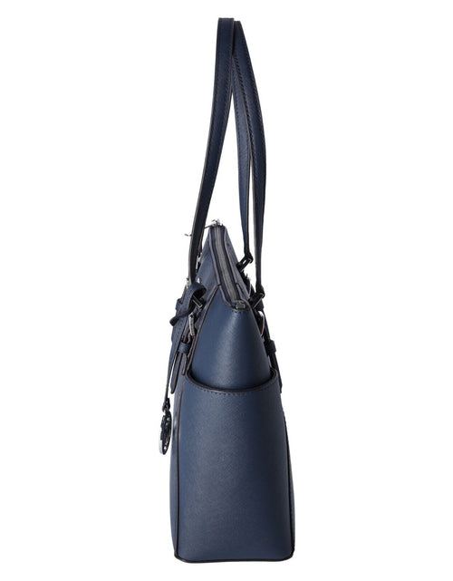 Load image into Gallery viewer, Michael Kors Charlotte Top Zip Tote MK Signature Shoulder Bag
