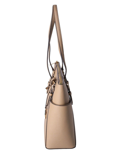 Load image into Gallery viewer, Michael Kors Charlotte Top Zip Tote MK Signature Shoulder Bag
