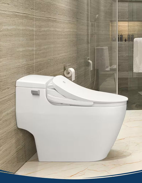 Load image into Gallery viewer, HD-7000 Electric Bidet Seat for round Toilets in White with Fusion Heating Technology
