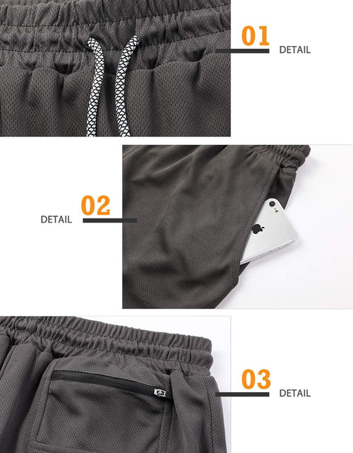 Load image into Gallery viewer, Mens Running Shorts，Workout Running Shorts for Men，2-In-1 Stealth Shorts，7-Inch Gym Yoga Outdoor Sports Shorts
