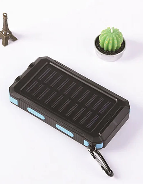 Load image into Gallery viewer, Solar Power Bank 20000Mah IP67 Waterproof Portable Solar Charger Powerbank External Battery Pack Power Bank with SOS LED Light
