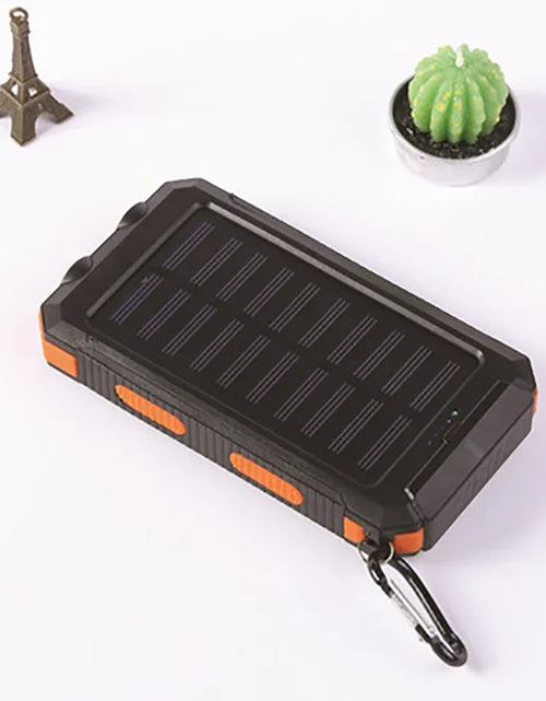 Load image into Gallery viewer, Solar Power Bank 20000Mah IP67 Waterproof Portable Solar Charger Powerbank External Battery Pack Power Bank with SOS LED Light
