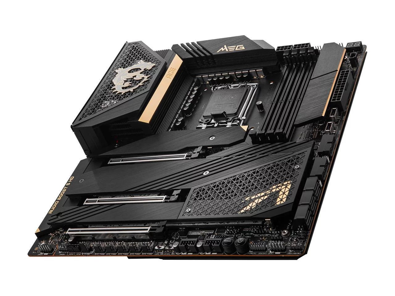 MEG Z690 ACE Desktop Motherboard - Intel Chipset - Socket LGA-1700 - Intel Optane Memory Ready - ATX - Pentium Gold, Celeron, Core I5, Core I7, Core I9 Processor Supported - 128 GB DDR5 SDRAM Maxi