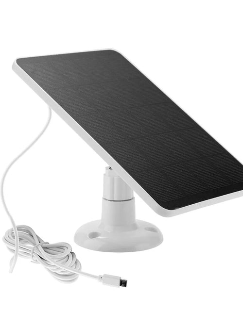 Load image into Gallery viewer, 10W 5V Solar Panel 2In1 Micro Usb+Type-C Solar Panels Outdoor Solar Cells Chargerfor Security Camera/Small Home Light System
