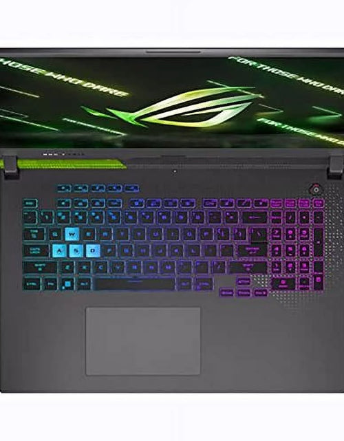 Load image into Gallery viewer, ROG Strix G17 (2021) Gaming Laptop, 17.3&quot; 144Hz IPS Type FHD, NVIDIA Geforce RTX 3050 Ti, AMD Ryzen 7 5800H, 16GB DDR4, 512GB Pcie Nvme SSD, RGB Keyboard, Windows 10, G713QE-RB74
