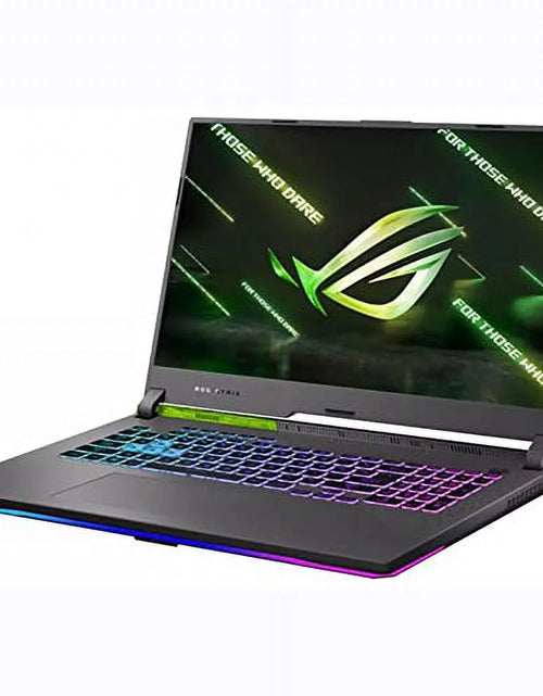 Load image into Gallery viewer, ROG Strix G17 (2021) Gaming Laptop, 17.3&quot; 144Hz IPS Type FHD, NVIDIA Geforce RTX 3050 Ti, AMD Ryzen 7 5800H, 16GB DDR4, 512GB Pcie Nvme SSD, RGB Keyboard, Windows 10, G713QE-RB74
