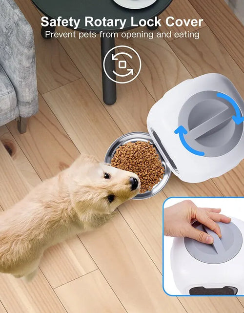 Load image into Gallery viewer, 1PC Automatic Pet Feeding Intelligent Remote Control Cat and Dog Feeding Machine Timing Quantitative Food Machine
